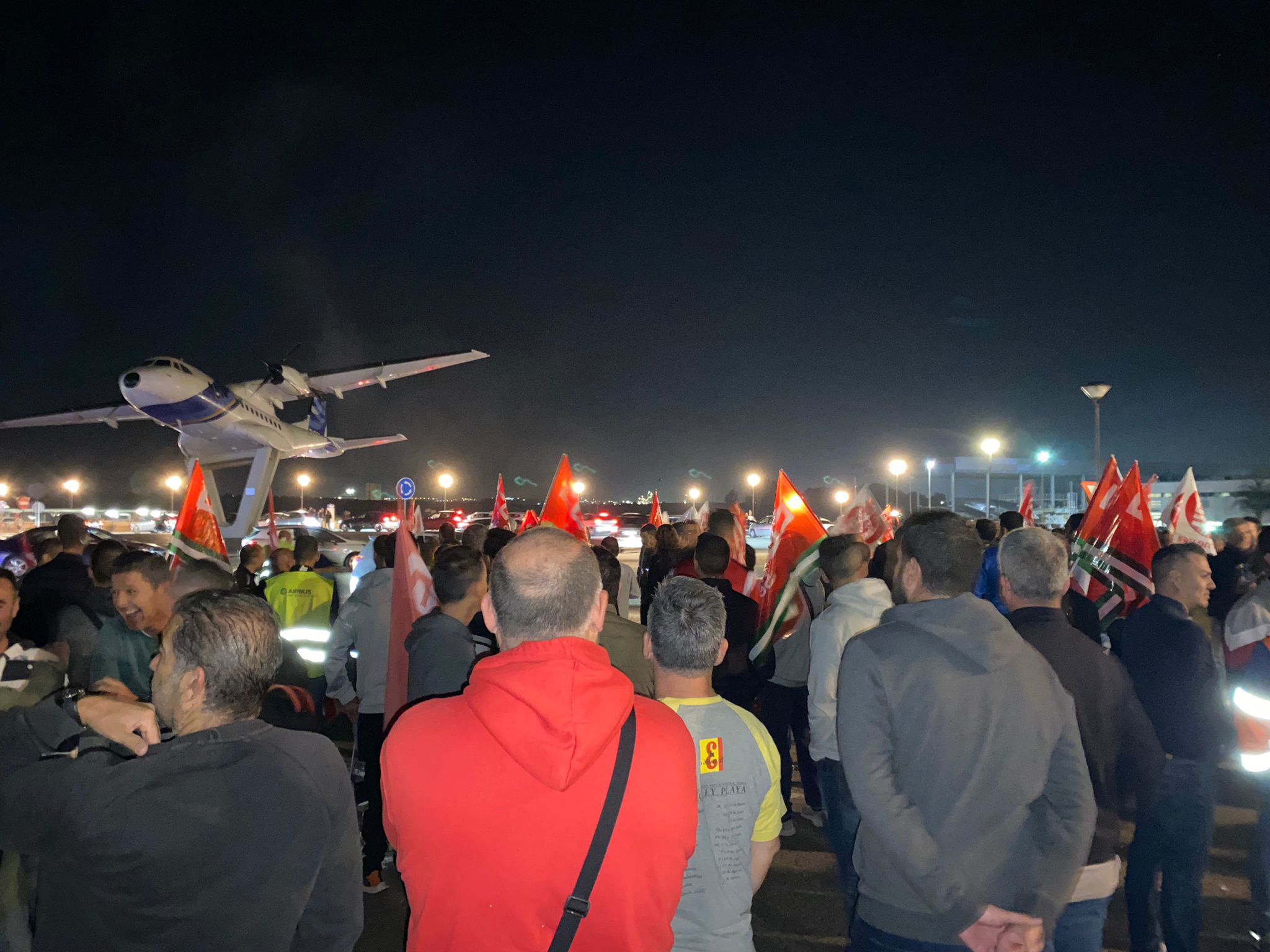 Comienza la huelga en las factorías de Airbus Puerto Real y El Puerto Comienza la huelga en las factorías de Airbus Puerto Real y El Puerto
