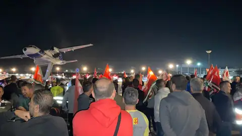 Imagen de archivo de las movilizaciones Imagen de archivo de las movilizaciones