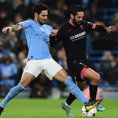 El Sevilla se despide de la Champions con una derrota ante el Manchester City El Sevilla se despide de la Champions con una derrota ante el Manchester City