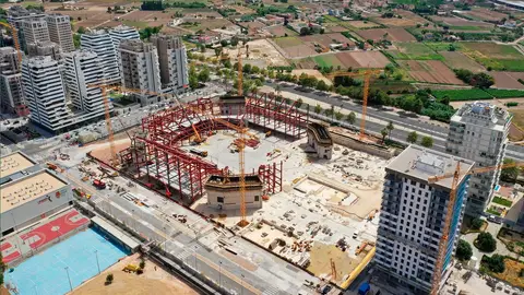 El "Casal España Arena de Valencia" pasa a llamarse "Roig Arena" El "Casal España Arena de Valencia" pasa a llamarse "Roig Arena"