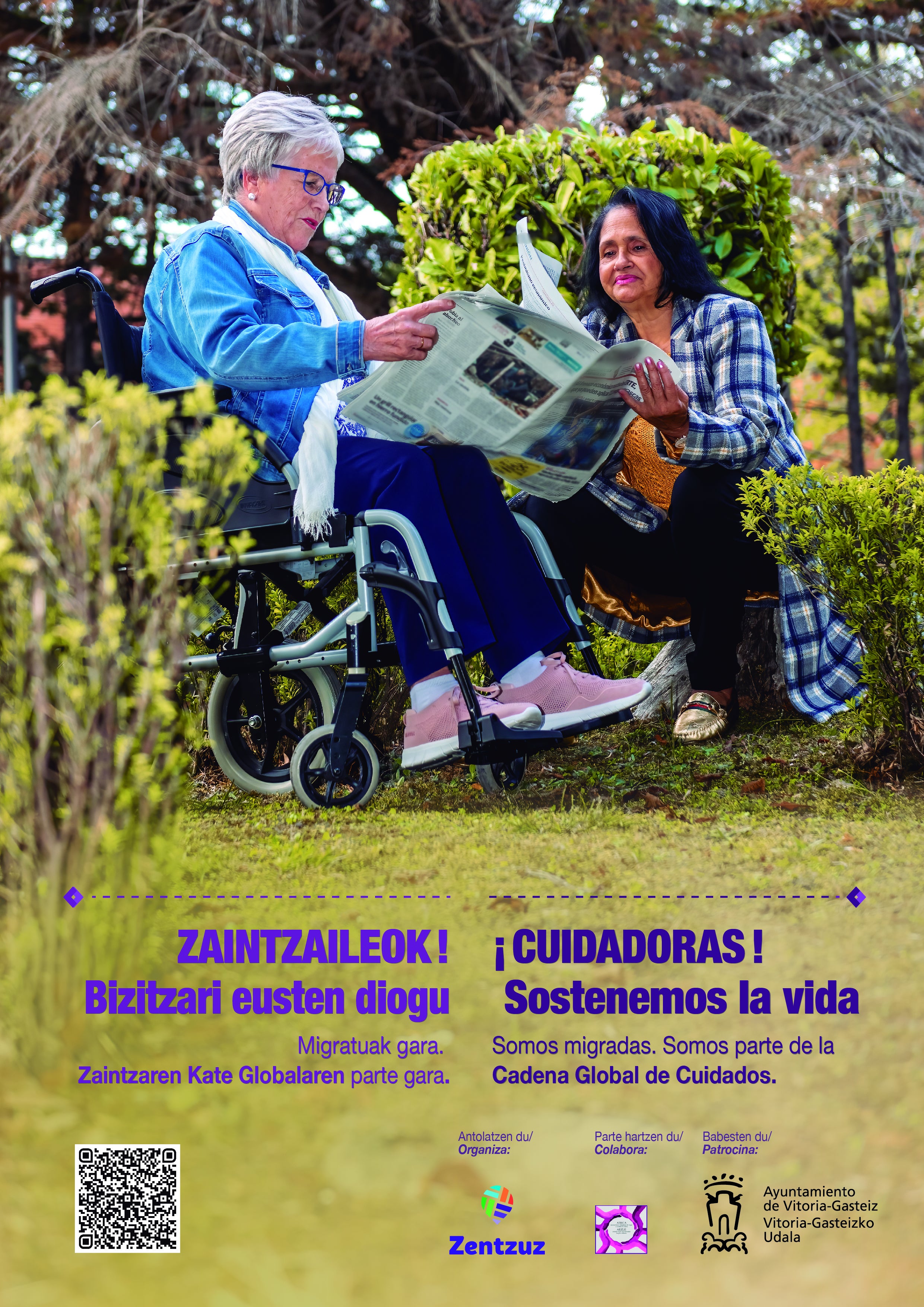 Las mujeres cuidadoras reivindican su papel como sostenedoras de la vida Las mujeres cuidadoras reivindican su papel como sostenedoras de la vida