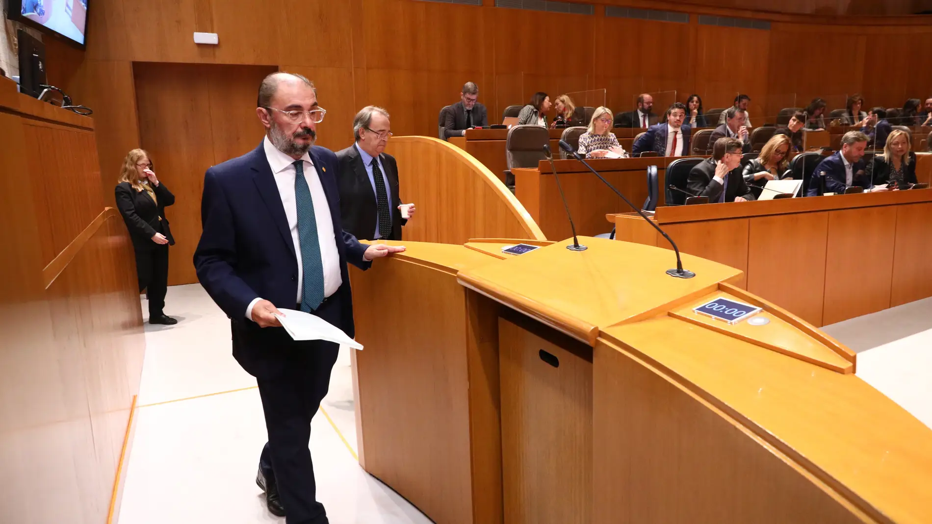 El presidente Lambán ha abierto el último Debate sobre el Estado de la Comunidad de la legislatura