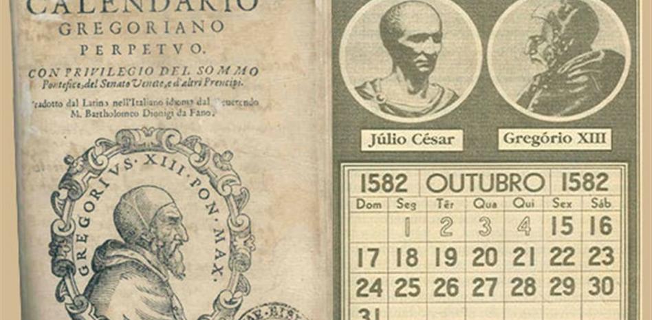 Recordamos la implantación del calendario gregoriano Recordamos la implantación del calendario gregoriano