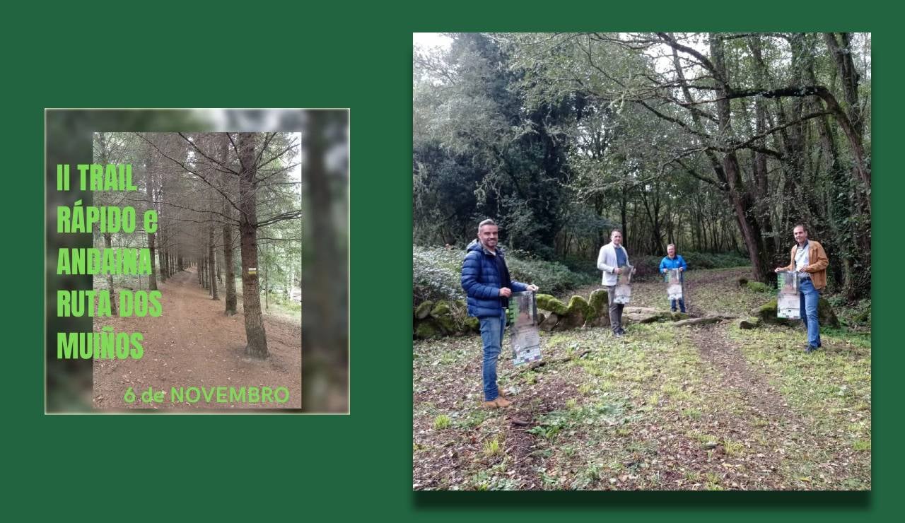 CD La Purísima e o Concello de Pereiro de Aguiar organizan a 2ª edición do Trail Rápido e Andaina Ruta dos Muíños CD La Purísima e o Concello de Pereiro de Aguiar organizan a 2ª edición do Trail Rápido e Andaina Ruta dos Muíños