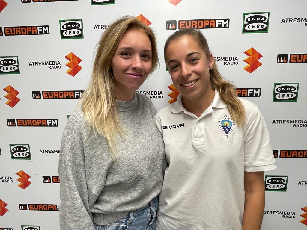 Ana y Kimberly quieren un derbi con ambiente en las gradas Ana y Kimberly quieren un derbi con ambiente en las gradas