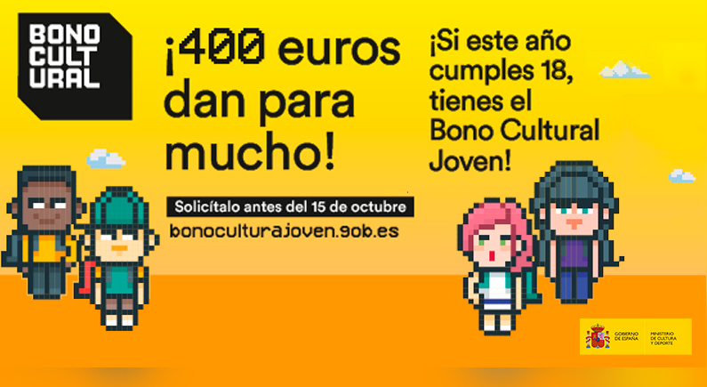 Más de 9.000 jóvenes de 18 años han solicitado el Bono Cultural Joven en la Región de Murcia Más de 9.000 jóvenes de 18 años han solicitado el Bono Cultural Joven en la Región de Murcia