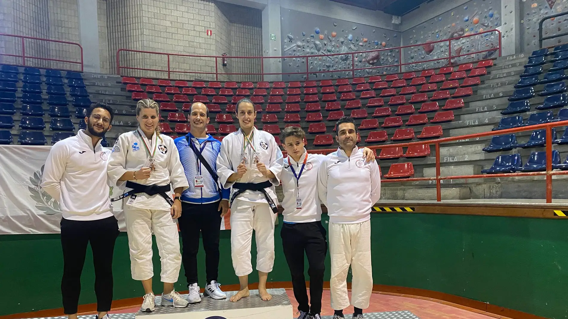 Tres medallas de Marbel na Copa de España de Jiu Jitsu