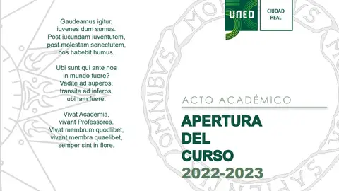 Inauguración oficial del curso 2022-2023 de la UNED Inauguración oficial del curso 2022-2023 de la UNED