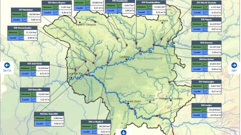 Estado de los pantanos de C&oacute;rdoba