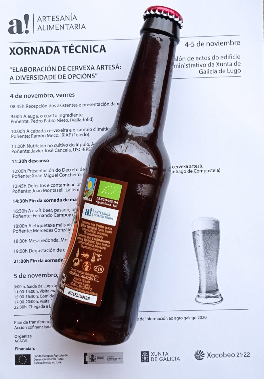 Etiquetado en braille en las jornadas de cerveza artesana Etiquetado en braille en las jornadas de cerveza artesana