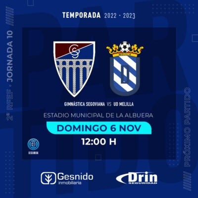 La Segoviana recibe al líder con cambio de horario La Segoviana recibe al líder con cambio de horario