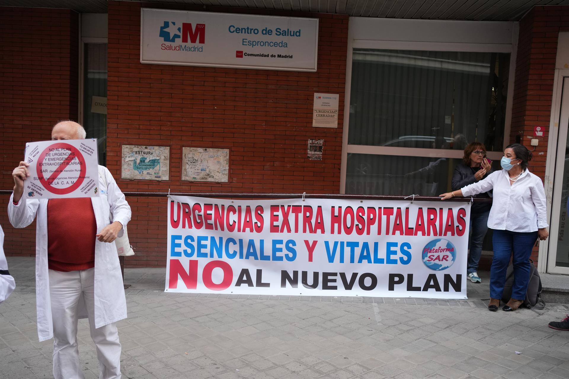 Arranca la huelga de la Sanidad madrileña en protesta por el nuevo modelo de urgencias de Ayuso Arranca la huelga de la Sanidad madrileña en protesta por el nuevo modelo de urgencias de Ayuso