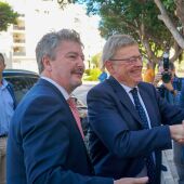 Antonio Domínguez, Ximo Puig, Andreu Verdú y Marce Fernández