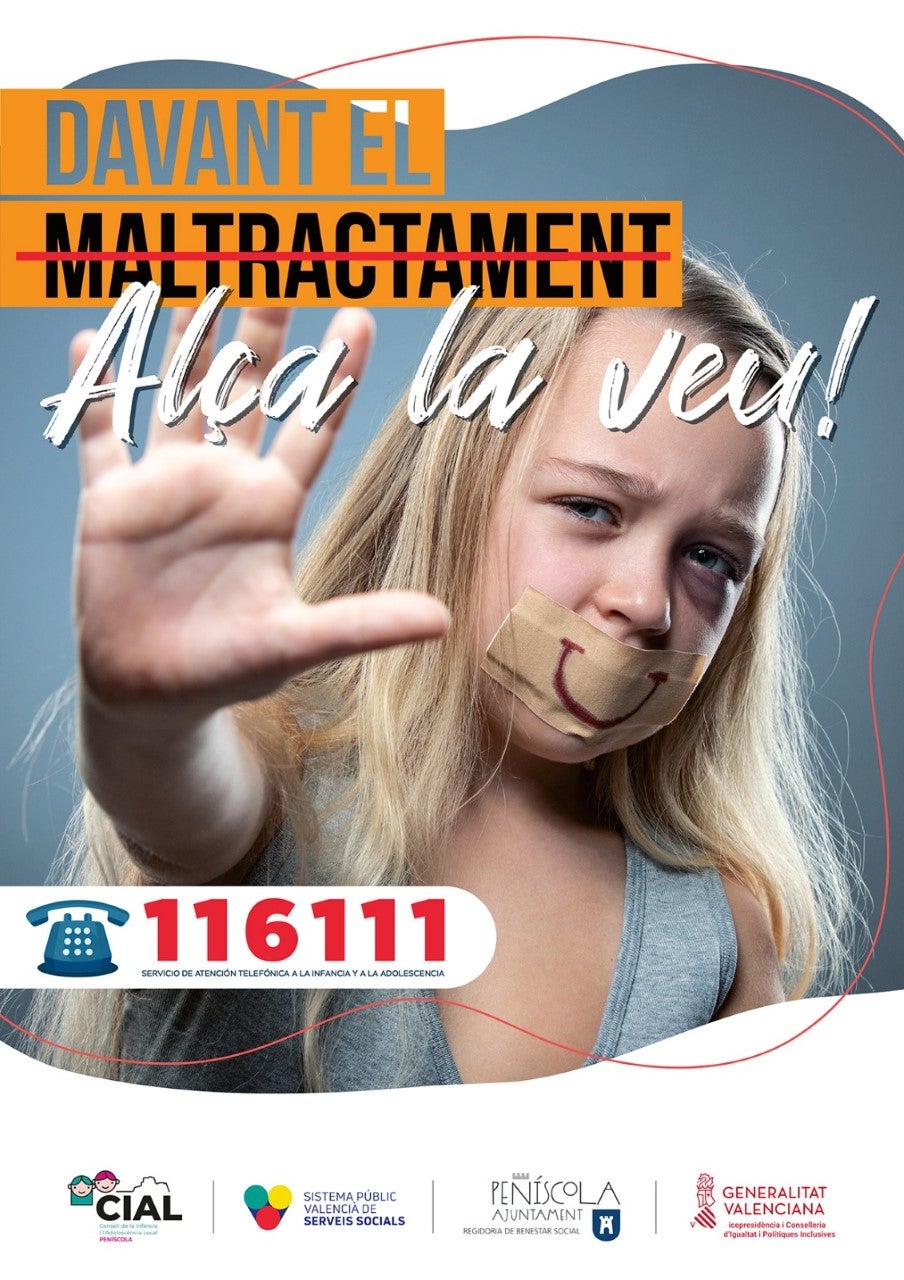Bienestar Social impulsa una campaña de concienciación contra el maltrato infantil Bienestar Social impulsa una campaña de concienciación contra el maltrato infantil