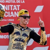 El piloto de Moto 2 , Augusto Fernandez, se ha proclamado campeón del mundo