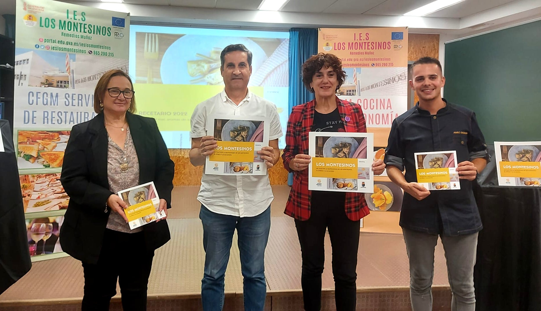 Los Montesinos presentan una guia una gastronómica en colaboración con el IES Remedios Los Montesinos presentan una guia una gastronómica en colaboración con el IES Remedios