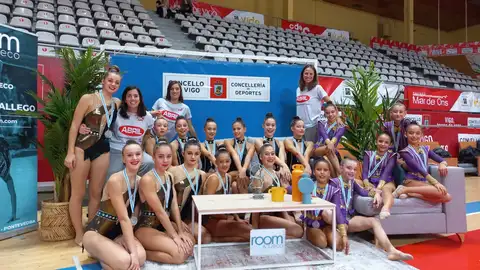 Tres pratas para o Pabillón en Vigo na Copa base individual Tres pratas para o Pabillón en Vigo na Copa base individual