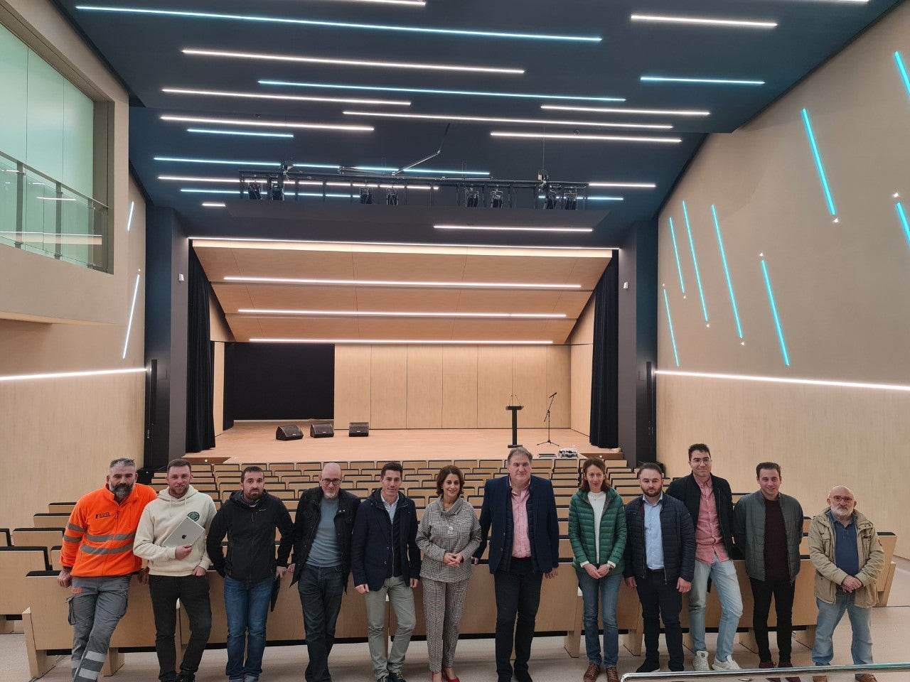 El nuevo auditorio se inaugura el jueves El nuevo auditorio se inaugura el jueves