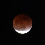 Imagen de un eclipse de Luna.