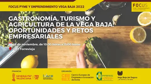 Presentado el encuentro empresarial "Gastronomía, turismo y agricultura de la Vega Baja" gastronomia y turismo