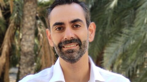 Mois&eacute;s Garc&iacute;a, candidato de Podemos en Elche a la Alcald&iacute;a en 2023. 