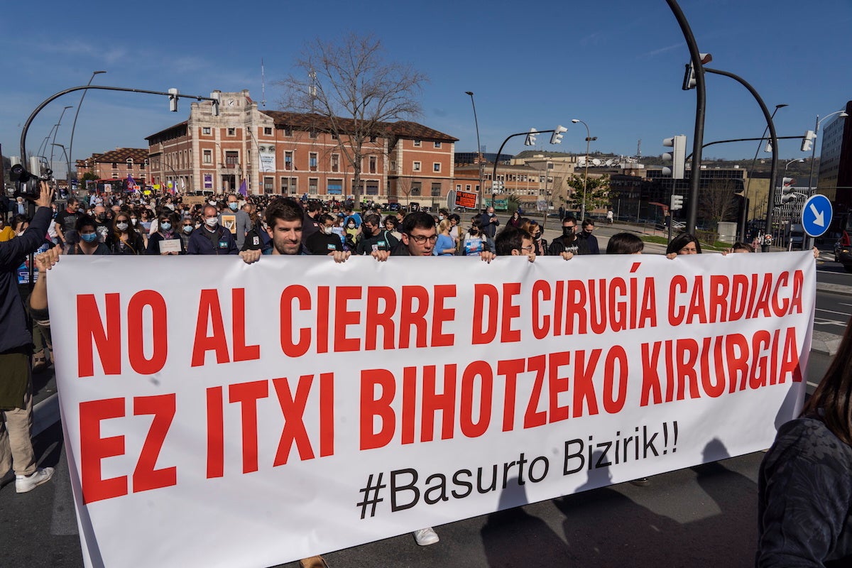 Osakidetza defiende el traslado de cardiología y prepara alegaciones Osakidetza defiende el traslado de cardiología y prepara alegaciones