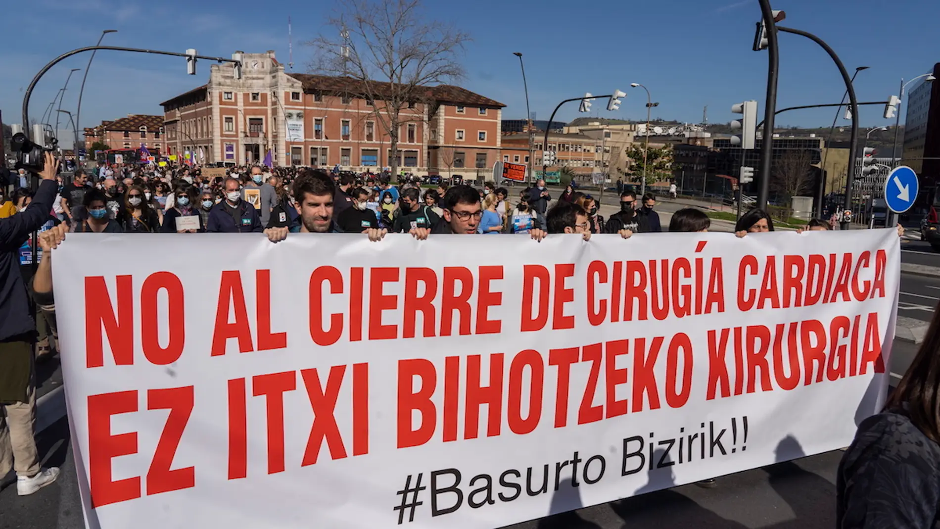 Protestas Basurto Bizirik