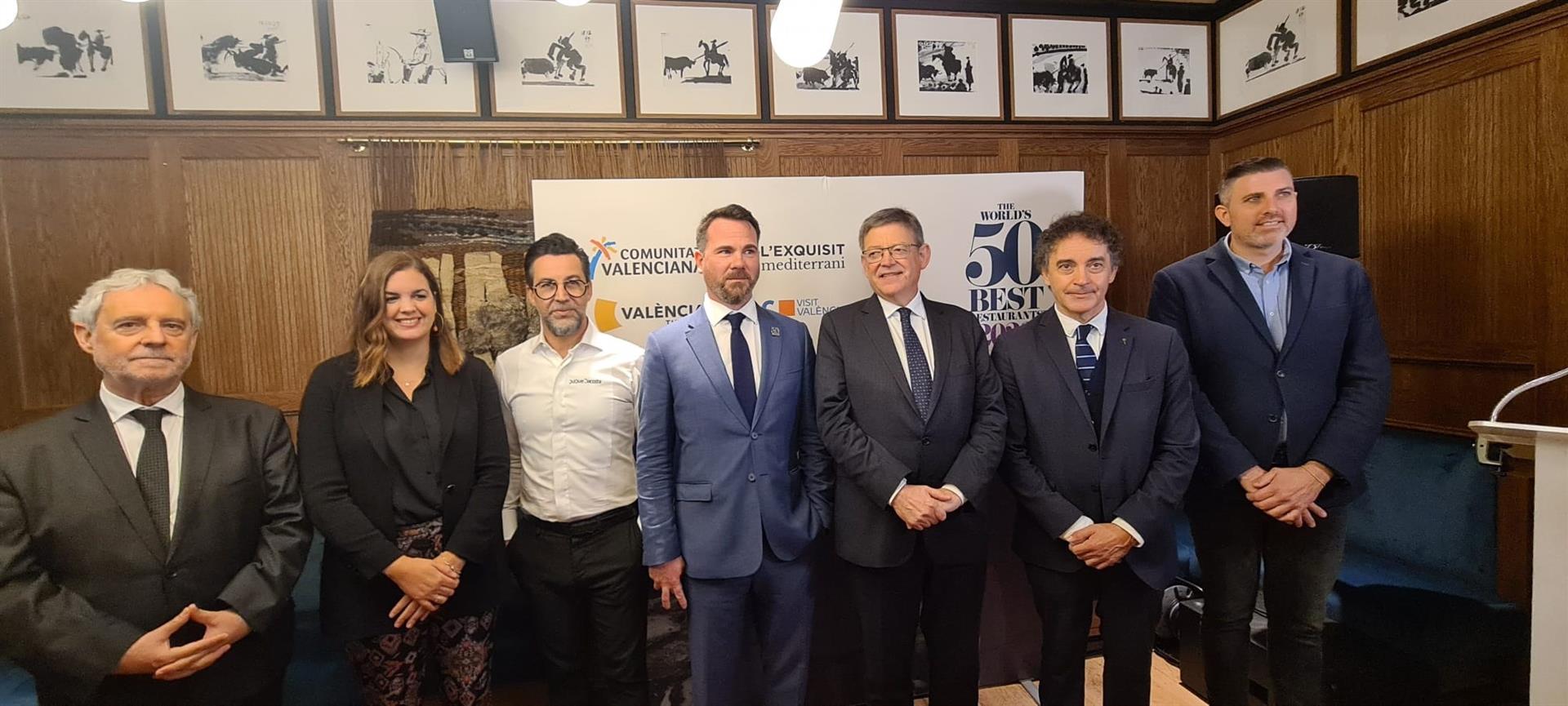 València acogerá la gala de los 50 mejores restaurantes del mundo en 2023 València acogerá la gala de los 50 mejores restaurantes del mundo en 2023