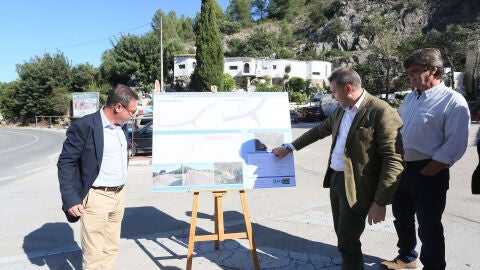 Presentación de la actuación de la Diputación en Benidoleig 