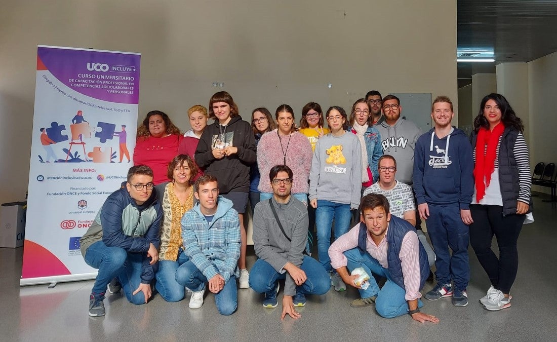 17 alumnos con discapacidad intelectual comienzan sus clases de capacitación profesional en la UCO 17 alumnos con discapacidad intelectual comienzan sus clases de capacitación profesional en la UCO