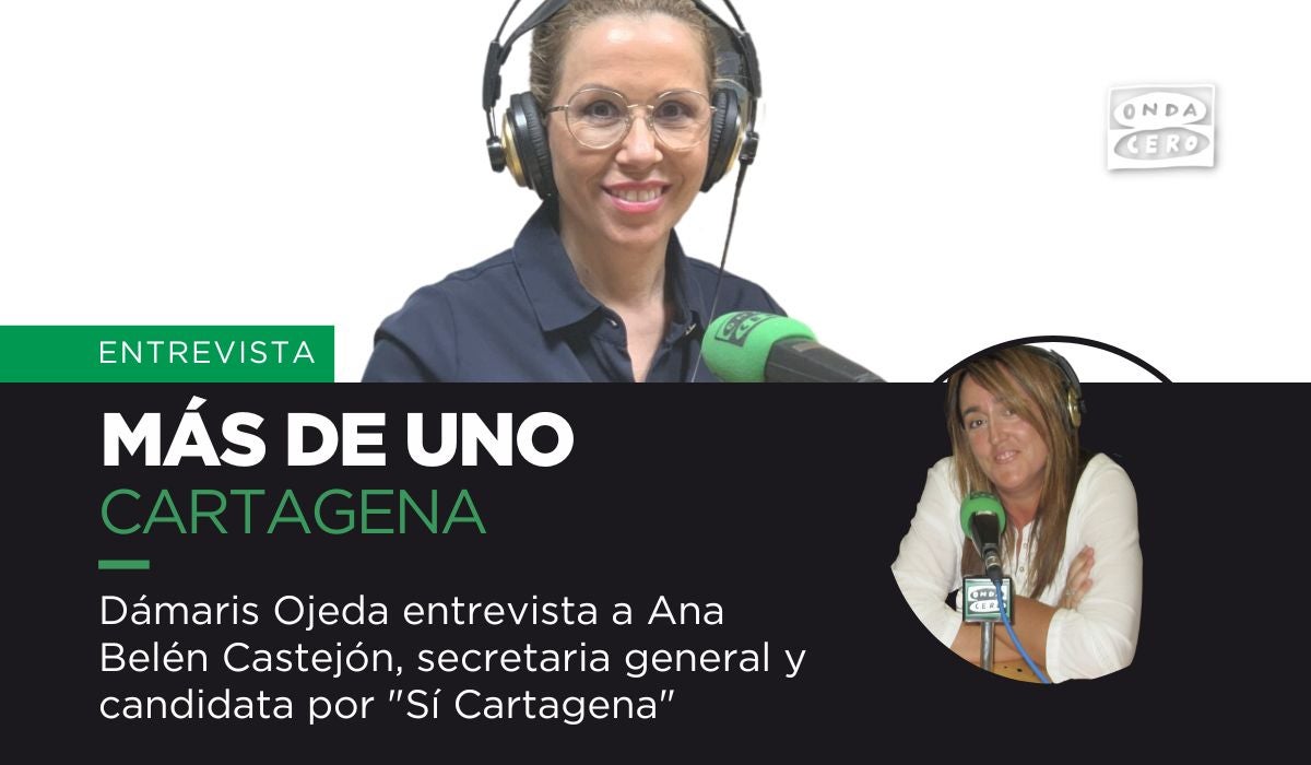 Ana Belén Castejón, secretaria general y candidata a la Alcaldía por "Sí Cartagena" Ana Belén Castejón, secretaria general y candidata a la Alcaldía por "Sí Cartagena"