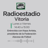 Kepa Arrieta, presidente de la Federación Alavesa de Fútbol
