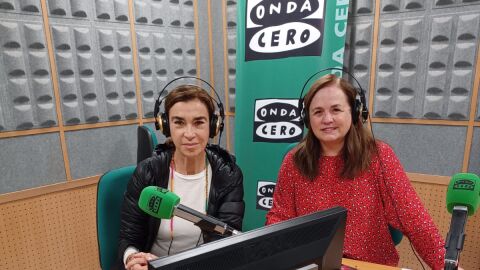 Carmen Posadas e Irune Elorriaga