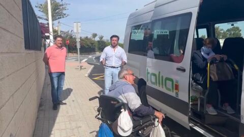 Pablo Ruz en la pedan&iacute;a de Balsares de Elche.