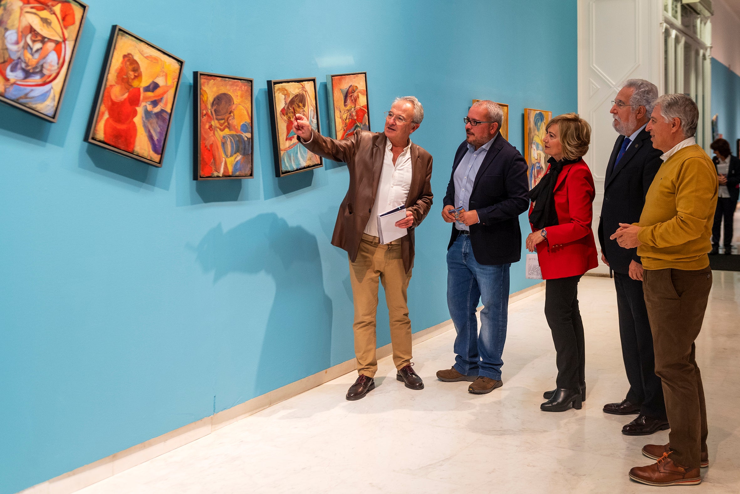 “A festa da pintura” chega ao Marcos Valcárcel “A festa da pintura” chega ao Marcos Valcárcel