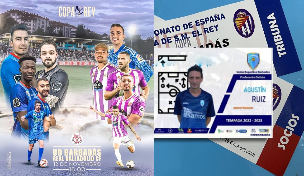 Agustín Ruíz, adestrador de UD Barbadás na previa do partido de copa co Real Valladolid Agustín Ruíz, adestrador de UD Barbadás na previa do partido de copa co Real Valladolid