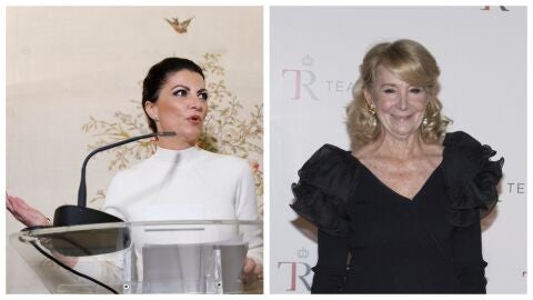 Persona f&iacute;sica: &iquest;Qui&eacute;n dijo esta frase sobre las "guantadas sin mano" Macarena Olona o Esperanza Aguirre?