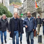 O Psoe desplazase a Cañiza para comparar o funcionamento dunha deputación con democracia O Psoe desplazase a Cañiza para comparar o funcionamento dunha deputación con democracia