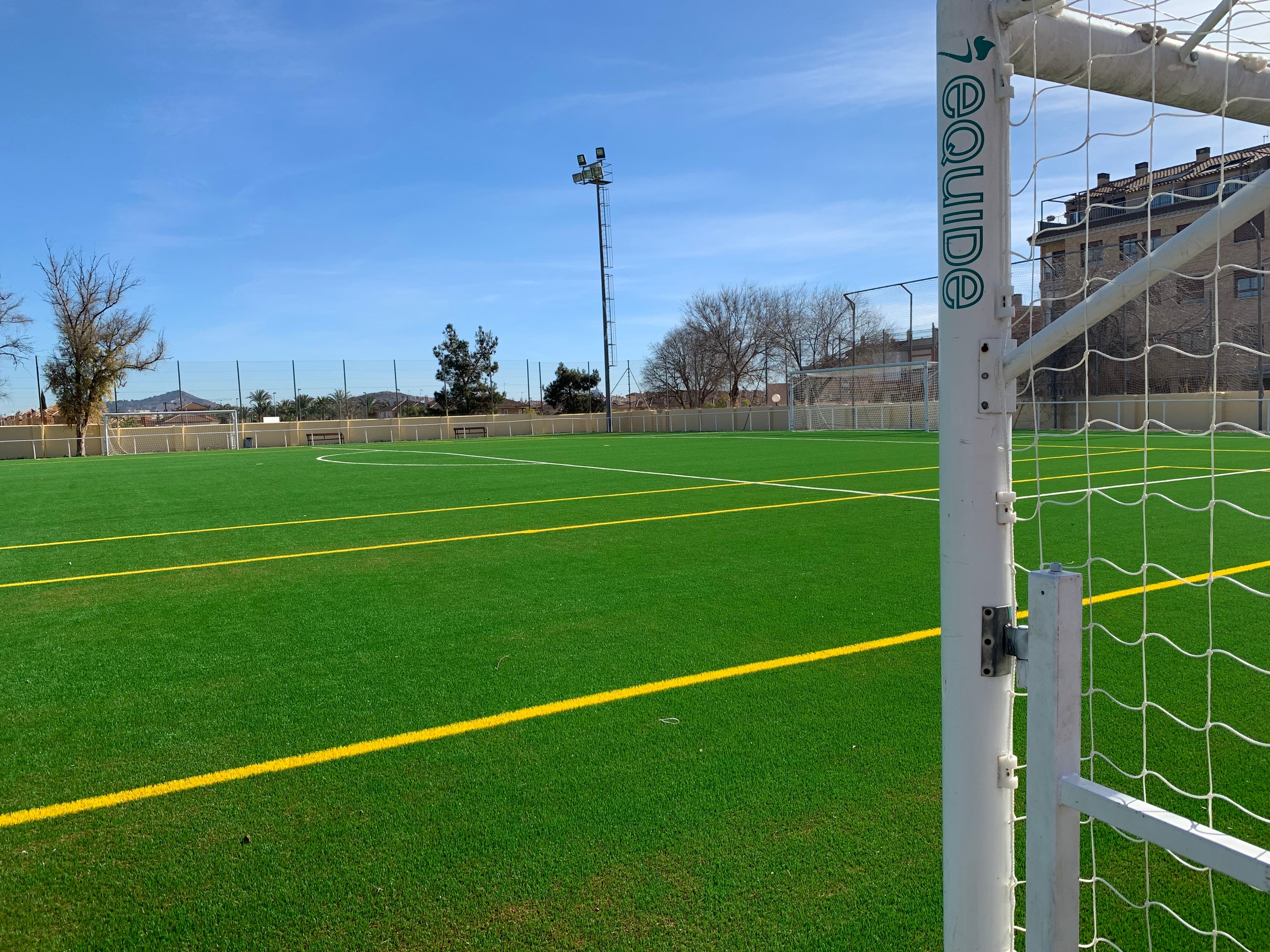 Murcia invierte 88.000 euros en el mantenimiento de campos de fútbol Murcia invierte 88.000 euros en el mantenimiento de campos de fútbol