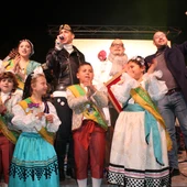 Foto de archivo de la elección de coquineras y coquineros de El Puerto Foto de archivo de la elección de coquineras y coquineros de El Puerto