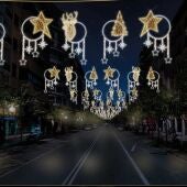 Alicante ilumina más barrios esta Navidad con 2,6 millones de luces led y anuncia el encendido para este viernes