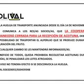 Comunicación de COLIVAL a sus socios Comunicación de COLIVAL a sus socios