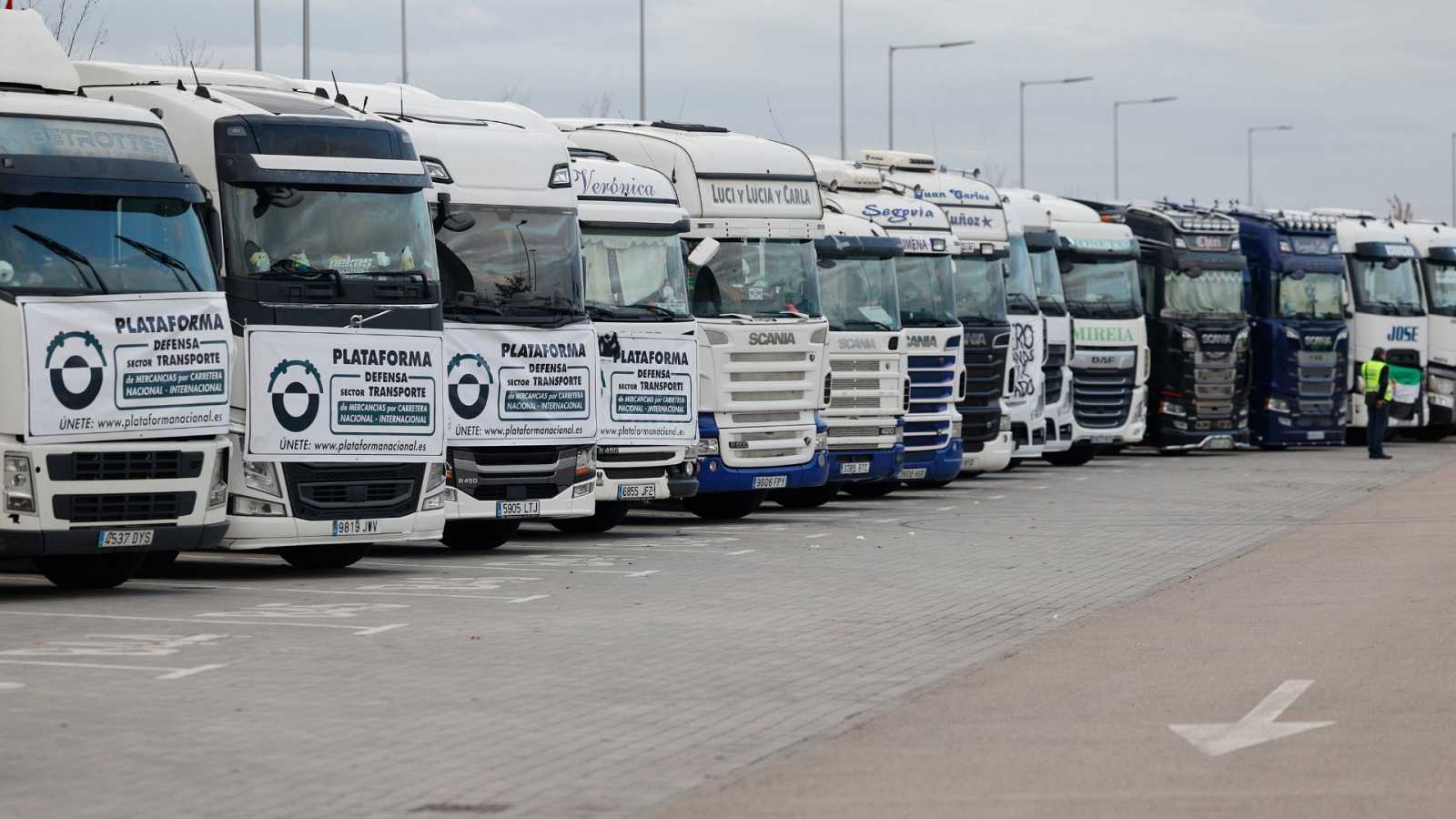 Los transportistas que secundan el paro preparan movilizaciones en la provincia de Ciudad Real Los transportistas que secundan el paro preparan movilizaciones en la provincia de Ciudad Real