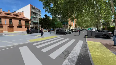 Proyecto del nuevo eje de conexión entre el Casco Histórico y el río Henares a través de la calle Fernán Falcón en Alcalá de Henares Proyecto del nuevo eje de conexión entre el Casco Histórico y el río Henares a través de la calle Fernán Falcón en Alcalá de Henares