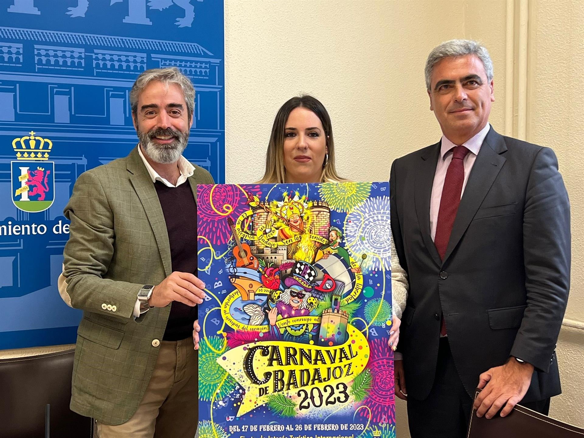 El Carnaval de Badajoz 2023 ya tiene cartel anunciador El Carnaval de Badajoz 2023 ya tiene cartel anunciador