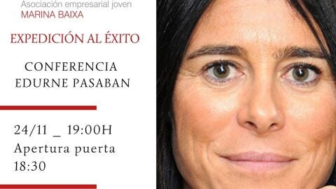 Edurne PAsaben conferencia
