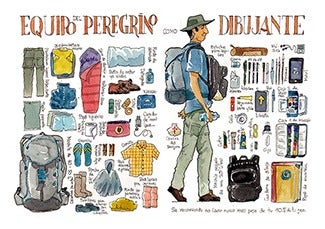 El equipo básico y la mejor indumentaria para realizar el Camino de Santiago El equipo básico y la mejor indumentaria para realizar el Camino de Santiago