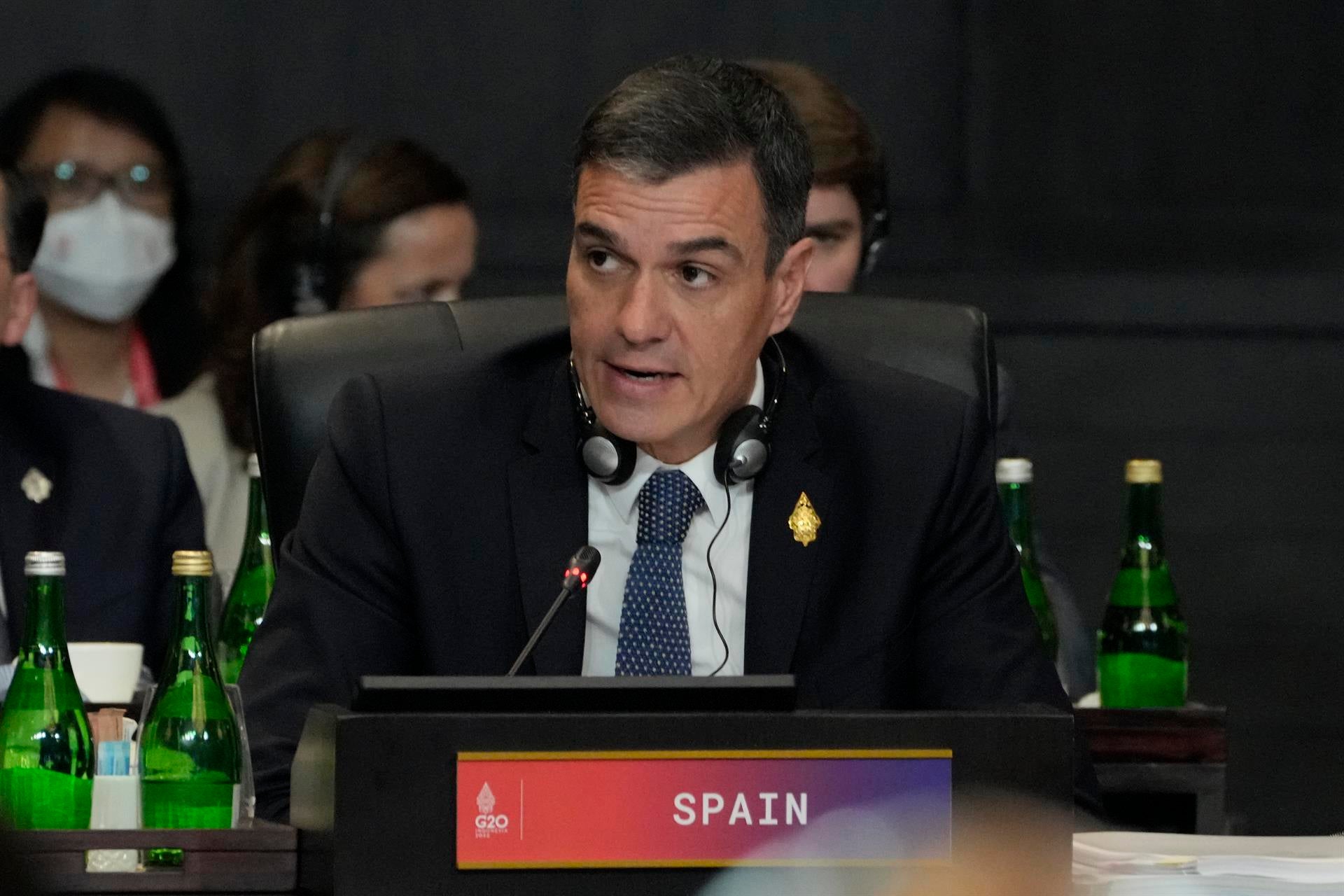 España resalta el diálogo por la paz en el G20 ante la "irrealidad" de Rusia para justificar la invasión de Ucrania España resalta el diálogo por la paz en el G20 ante la "irrealidad" de Rusia para justificar la invasión de Ucrania