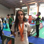 Ana Novoa consegue duas medallas de bronce