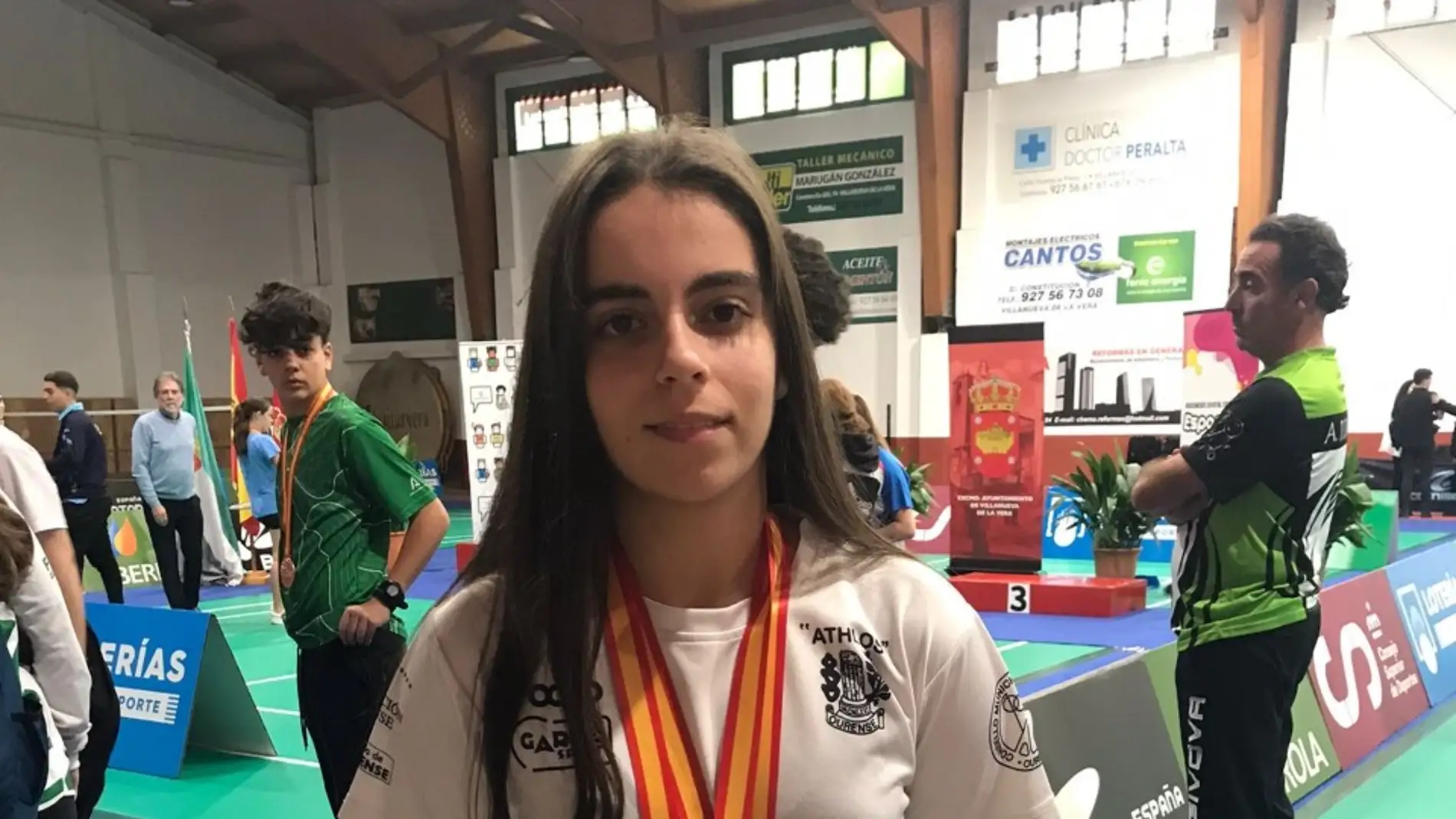 Ana Novoa consegue duas medallas de bronce